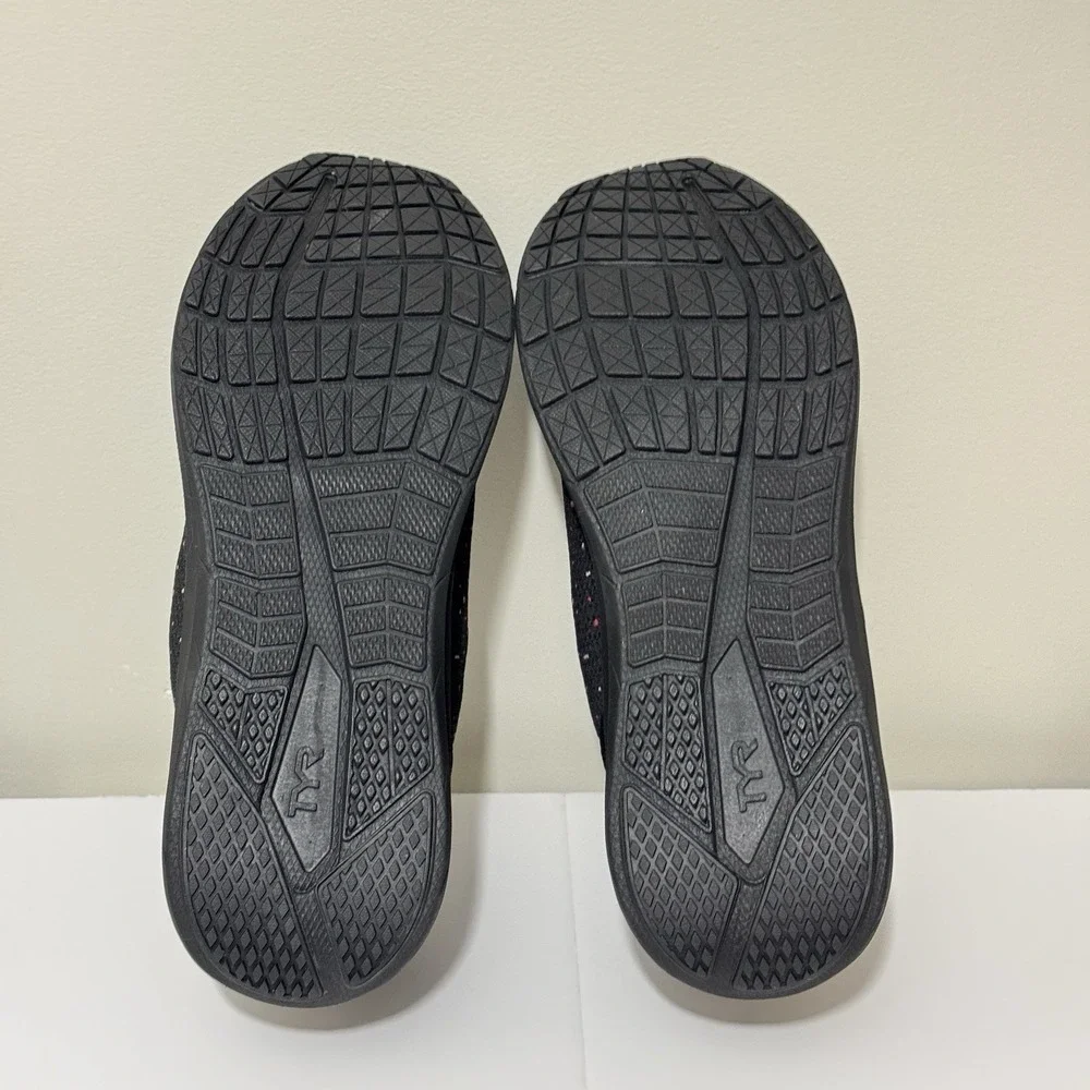 TYR Techknit RNR-1 Running Shoes Mens 9.5 W11 Black Pink Surgenernrg+ Athletic - Picture 6 of 7